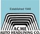 Acme Auto Headlining Logo